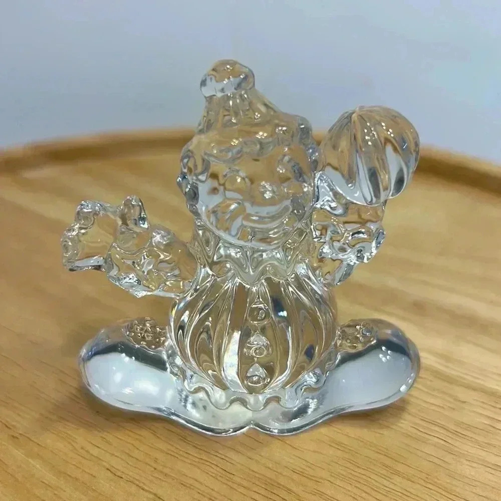 Vintage PRINCESS HOUSE Crystal Rocking CLOWN w/ Sticker Made In Germany